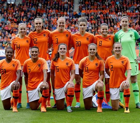 elftal vrouwen vandaag.